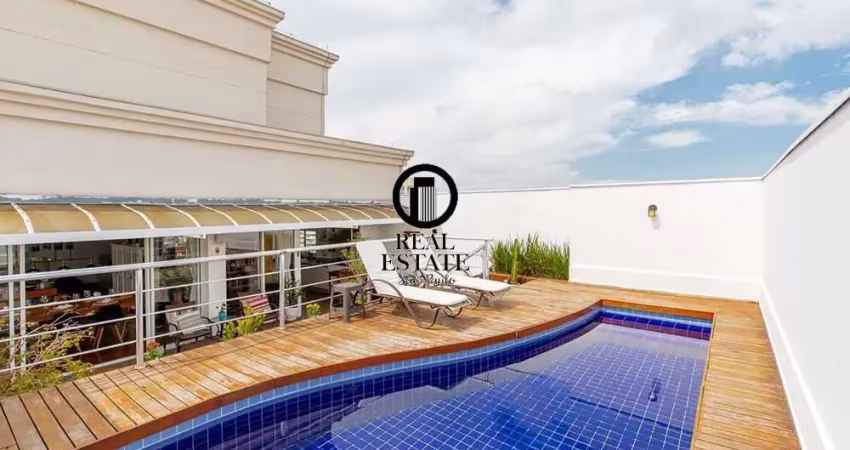 Cobertura duplex para venda - 311m², 4 dormitórios, sendo 3 suites, 4 vagas - alto da boa vista