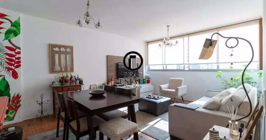 Apartamento para venda - 95m², 3 dormitórios, 1 vaga - moema