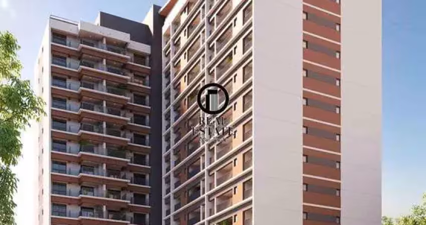 Apartamento para venda - 46m², 1 dormitório, sendo 1 suites, 1 vaga - higienópolis