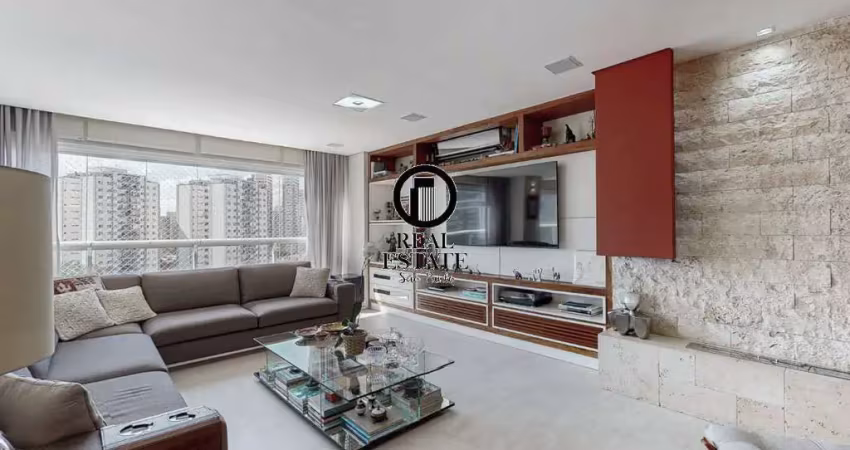 Apartamento para venda - 162m², 3 dormitórios, sendo 3 suites, 3 vagas - vila romana