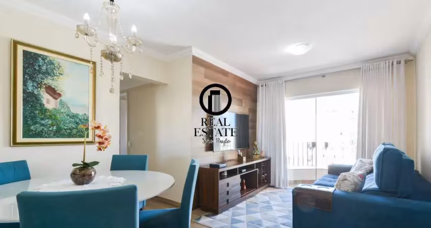 Apartamento para venda - 74m², 3 dormitórios, 1 vaga - vila gumercindo
