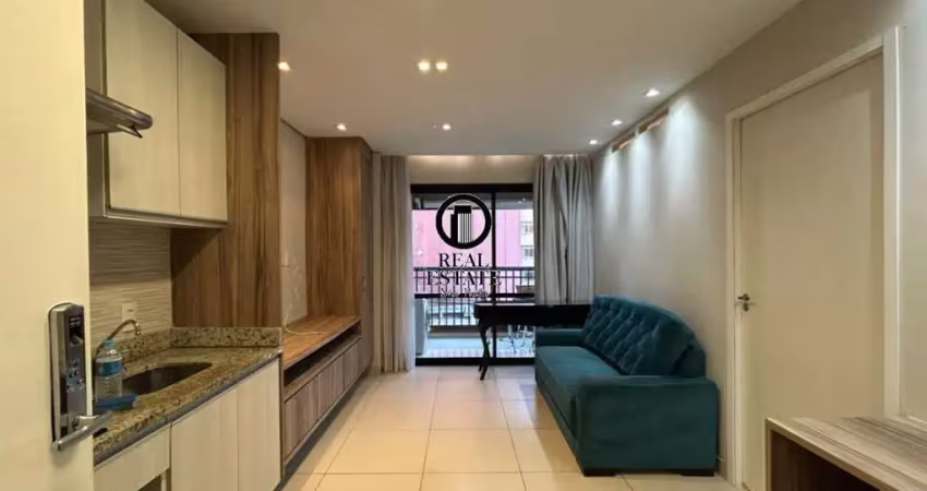 Apartamento para aluguel/locação 42m², 1 dormitório e 1 vaga - bela vista