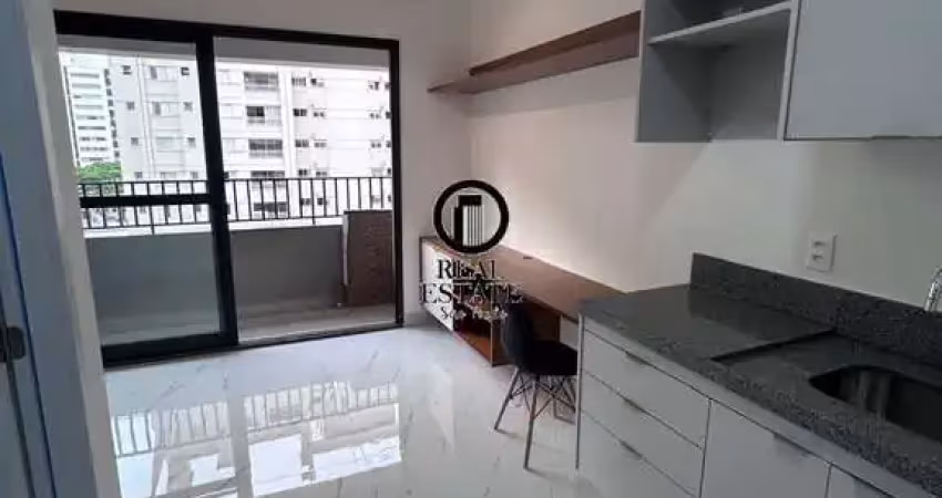 Apartamento para aluguel/locação 25m², 1 dormiório - brooklin