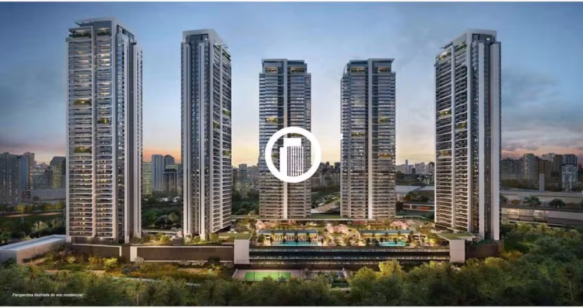 Apartamento para Venda - 330.33m², 4 dormitórios, sendo 4 suites, 4 vagas - Real Parque