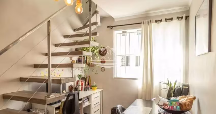 Apartamento duplex para venda no bairro jardim santa terezinha (zona leste), 2 dorm, 1 suíte, 1 vagas, 88 m