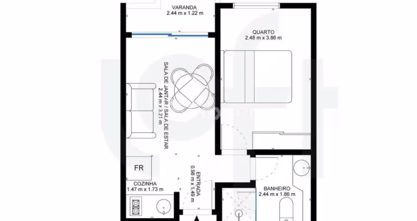Flat com 1 quarto à venda na Rua Tuim, 101, Vila Uberabinha, São Paulo