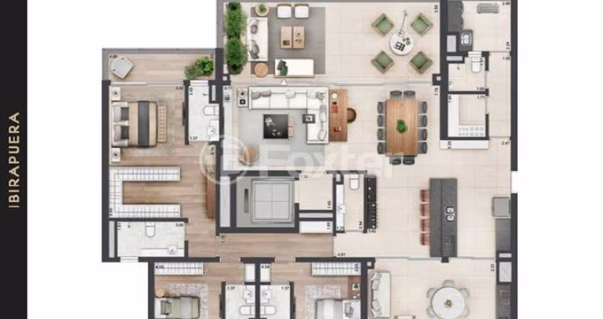 Apartamento com 3 quartos à venda na Avenida Marginal Pinheiros, 14500, Jardim Fonte do Morumbi, São Paulo