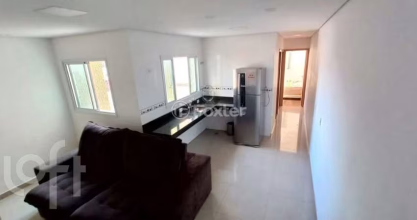 Cobertura com 2 quartos à venda na Rua Sud Menucci, 99, Vila Camilópolis, Santo André