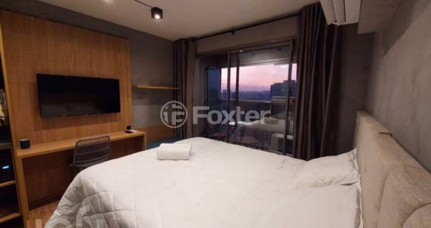 Apartamento com 1 quarto à venda na Avenida Vereador José Diniz, 341, Santo Amaro, São Paulo
