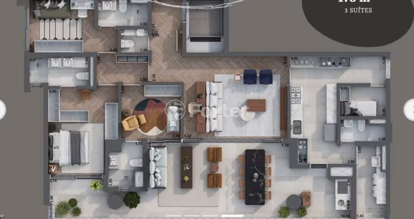 Apartamento com 3 quartos à venda na Rua Francisco Leitão, 200, Pinheiros, São Paulo