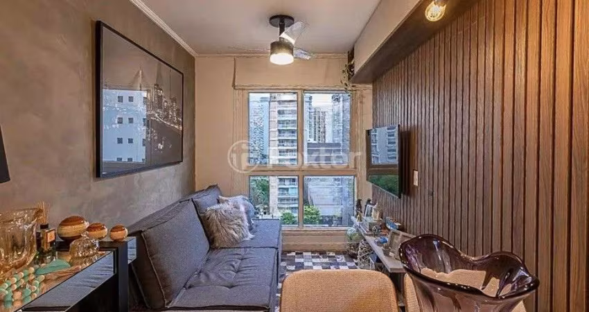 Apartamento com 1 quarto à venda na Avenida Chibarás, 203, Moema, São Paulo
