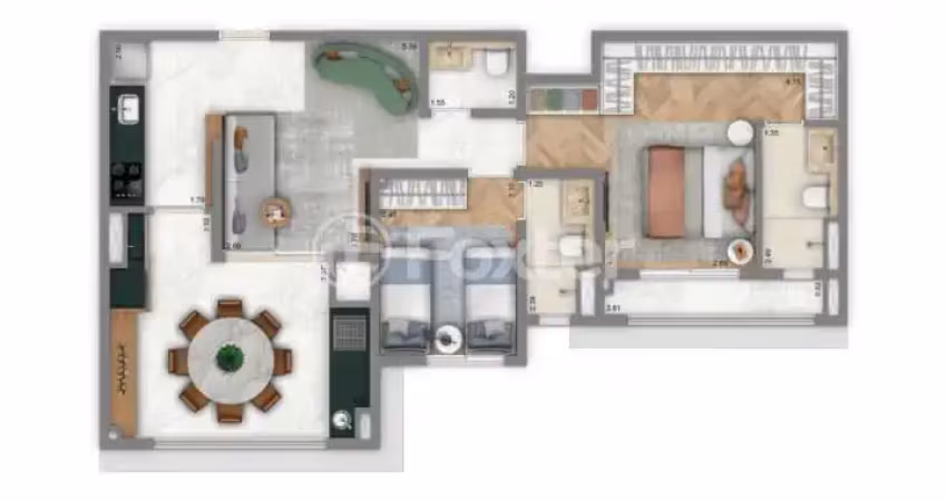 Apartamento com 2 quartos à venda na Rua Coronel Diogo, 873, Jardim da Glória, São Paulo