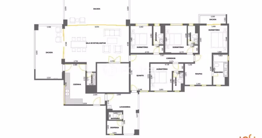 Apartamento com 3 quartos à venda na Alameda Afonso Schmidt, 555, Santa Teresinha, São Paulo