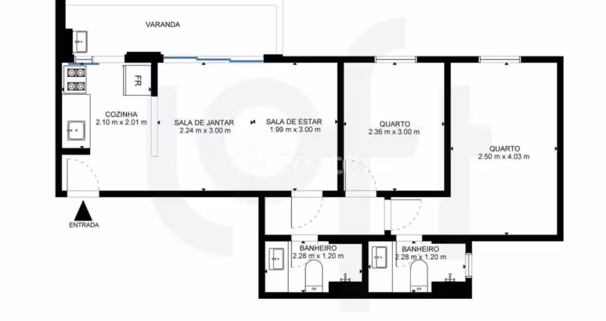 Apartamento com 2 quartos à venda na Rua Eugênio de Medeiros, 292, Pinheiros, São Paulo