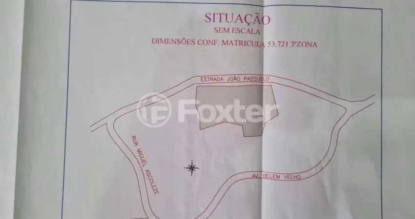 Terreno à venda na Estrada João Passuelo, 1271, Vila Nova, Porto Alegre