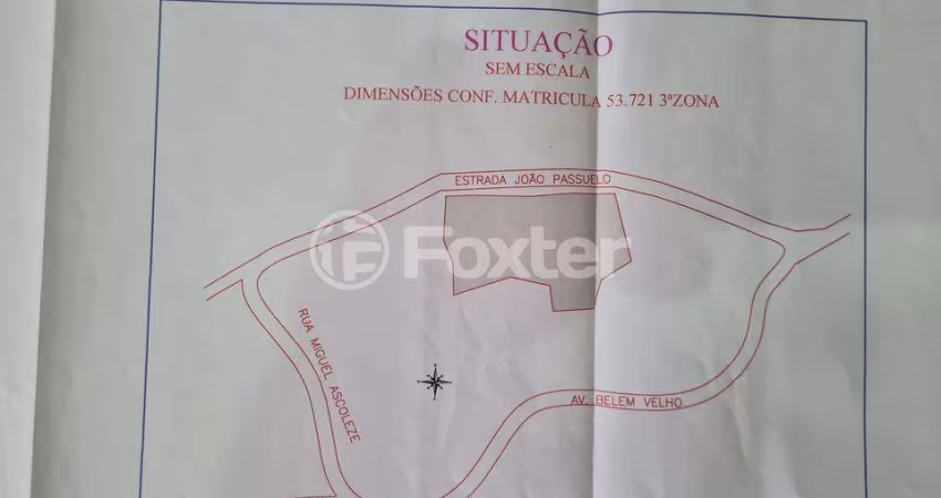 Terreno comercial à venda na Estrada João Passuelo, 1271, Vila Nova, Porto Alegre