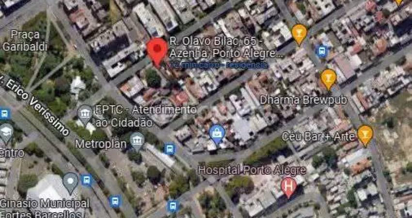 Terreno comercial à venda na Rua Olavo Bilac, 65, Azenha, Porto Alegre