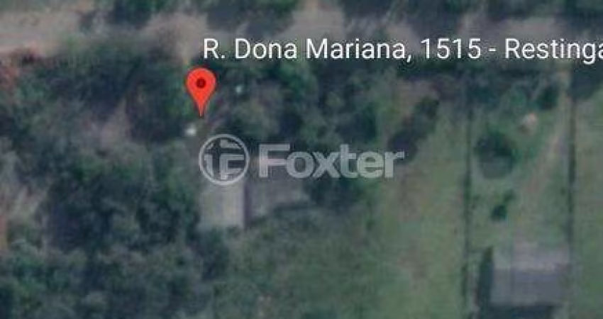 Terreno à venda na Rua Dona Mariana, 1515, Restinga, Porto Alegre