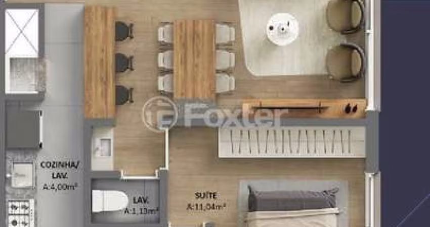 Apartamento com 1 quarto à venda na Rua Castro Alves, 1055, Rio Branco, Porto Alegre