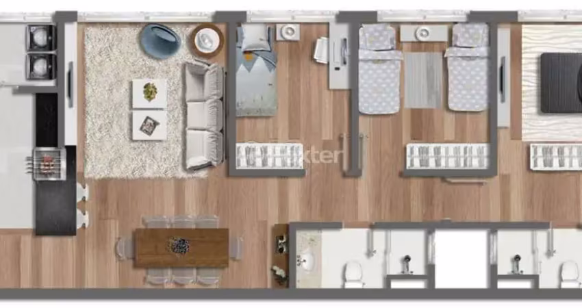 Apartamento com 3 quartos à venda na Rua Dona Amélia, 160, Santa Tereza, Porto Alegre