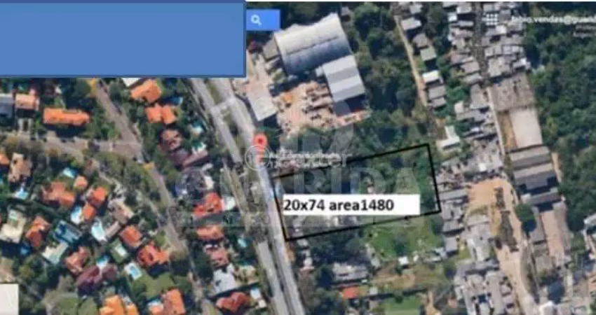Terreno à venda na Avenida Eduardo Prado, 1260, Cavalhada, Porto Alegre