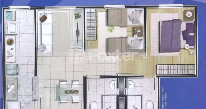 Apartamento com 2 quartos à venda na Rua Coronel Aparício Borges, 910, Glória, Porto Alegre