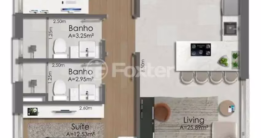 Apartamento com 2 quartos à venda na Rua Doutor Barcelos, 2559, Tristeza, Porto Alegre