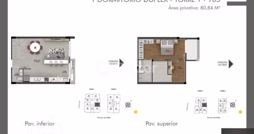 Apartamento com 3 quartos à venda na Rua Araci Vaz Callado, 1514, Canto, Florianópolis