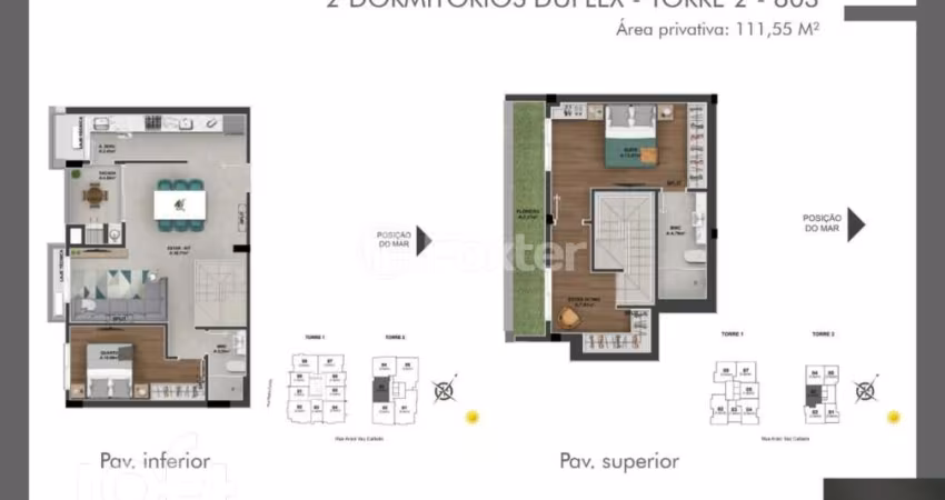 Apartamento com 2 quartos à venda na Rua Araci Vaz Callado, 1514, Canto, Florianópolis