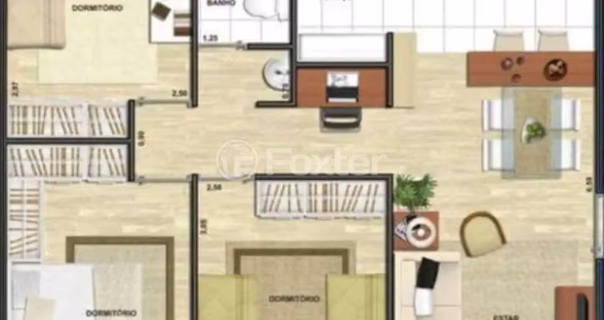 Apartamento com 3 quartos à venda na Avenida Thomaz Edison, 3500, São Miguel, São Leopoldo