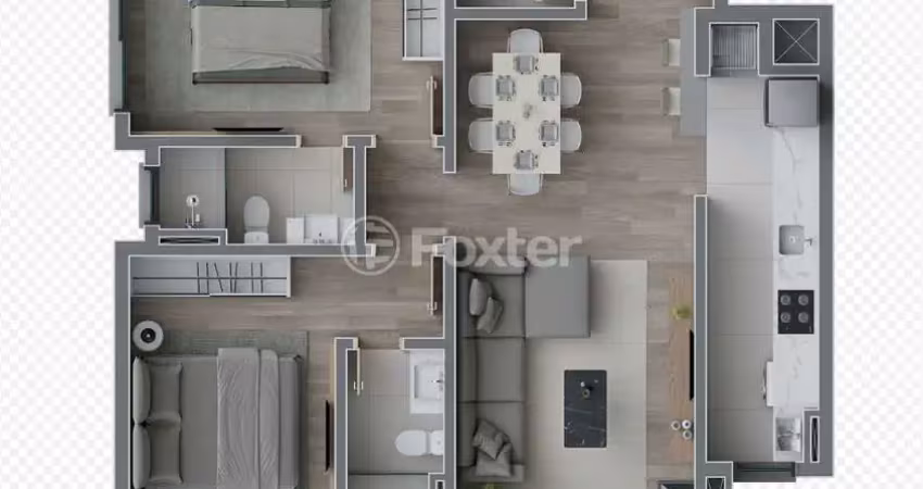Apartamento com 2 quartos à venda na Rua Visconde De Mauá, 1233, Centro, Canela