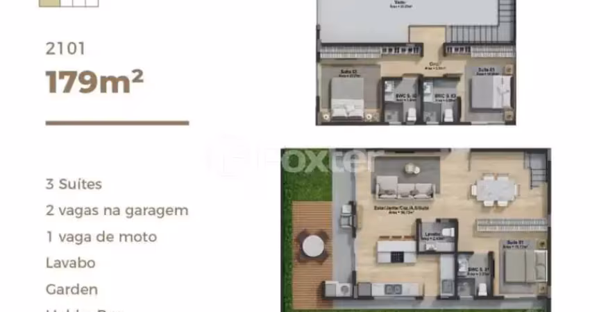 Apartamento com 3 quartos à venda na Rua Júlio Vieira, 237, João Paulo, Florianópolis