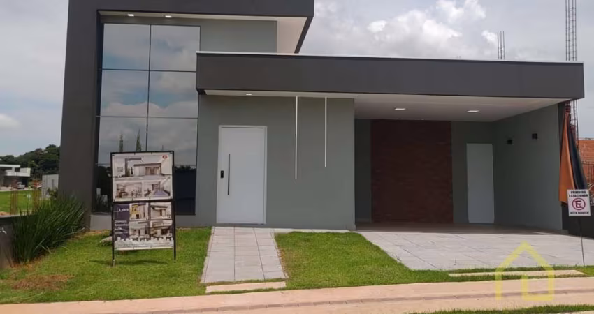 BELÍSSIMA CASA TÉRREA COM 3 QUARTOS, NO CONDOMÍNIO LONDON PARK EM INDAIATUBA.