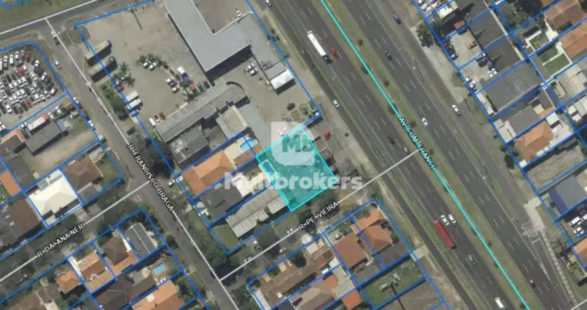 Terreno comercial à venda na Avenida Comendador Franco, 2250, Guabirotuba, Curitiba