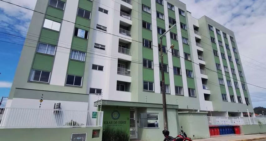 Aluga-se 02 dormitórios com cozinha planejada sacada com churrasqueira e torre única em Biguaçu, SC