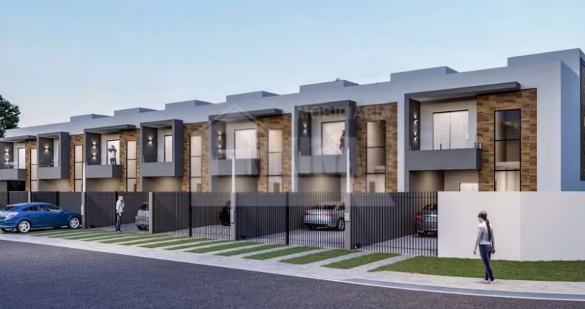 Sobrado com 3 quartos  à venda, 98.00 m2 por R$289000.00  - Cara Cara - Ponta Grossa/PR