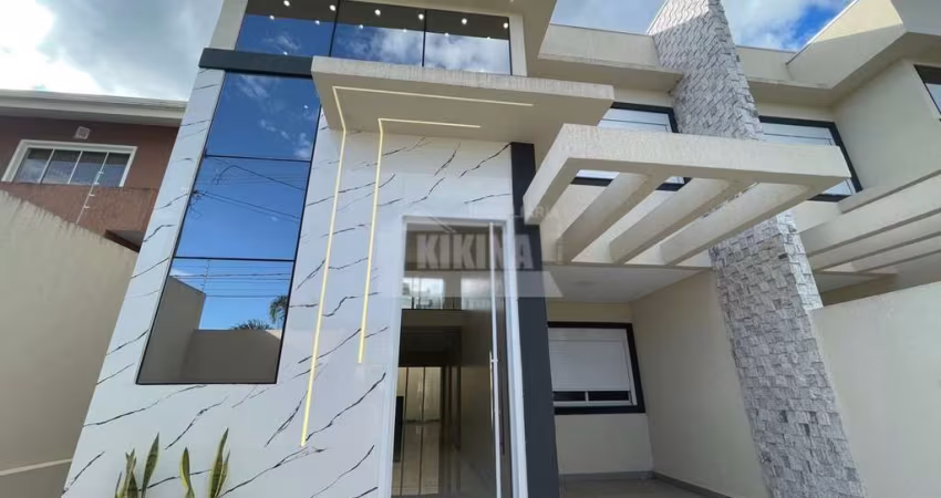 Casa Residencial com 3 quartos  à venda, 133.00 m2 por R$790000.00  - Jardim Carvalho - Ponta Grossa/PR
