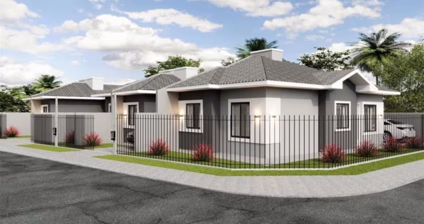 Casa Residencial com 3 quartos  à venda, 60.00 m2 por R$270000.00  - Uvaranas - Ponta Grossa/PR