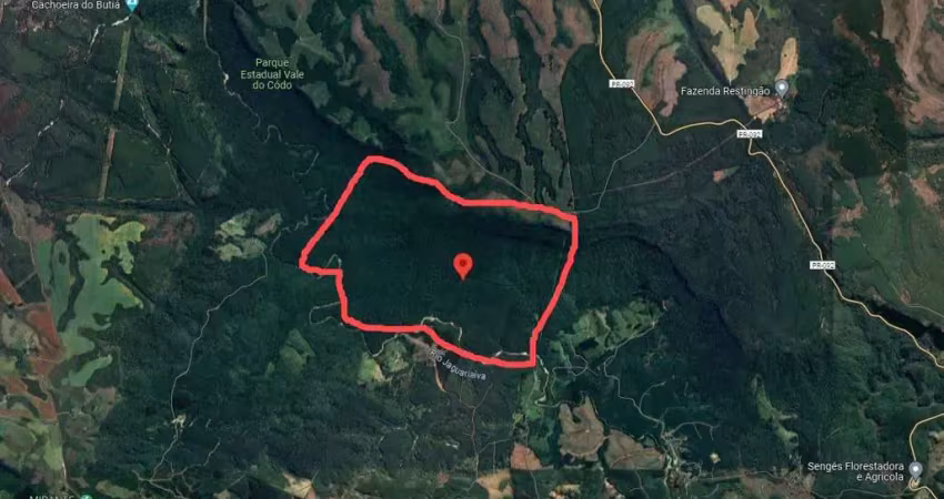 Área à venda, 1512000.00 m2 por r$6000000.00  - jangai - jaguariaiva/pr