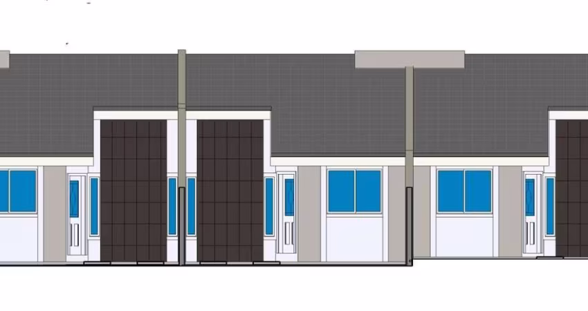 Casa Residencial com 3 quartos  à venda, 61.70 m2 por R$250000.00  - Uvaranas - Ponta Grossa/PR