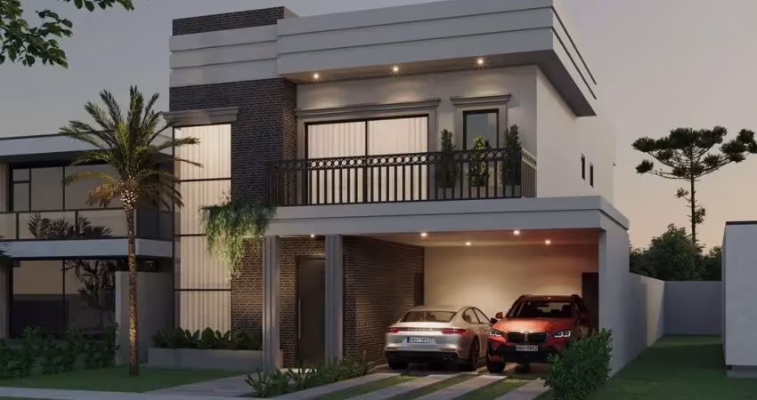 Casa residencial com 4 quartos  à venda, 271.61 m2 por r$1920000.00  - jardim carvalho - ponta grossa/pr