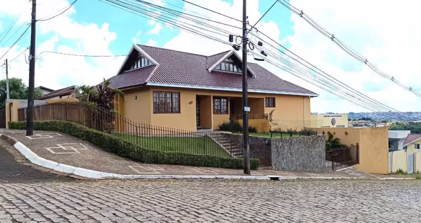 Casa residencial com 4 quartos  à venda, 270.00 m2 por r$1950000.00  - estrela - ponta grossa/pr