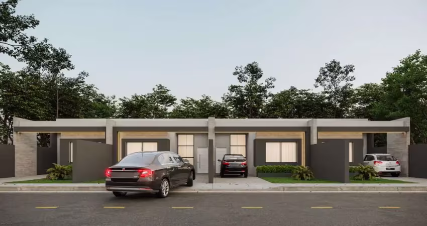 Casa residencial com 3 quartos  à venda, 62.00 m2 por r$290000.00  - cara-cara - ponta grossa/pr