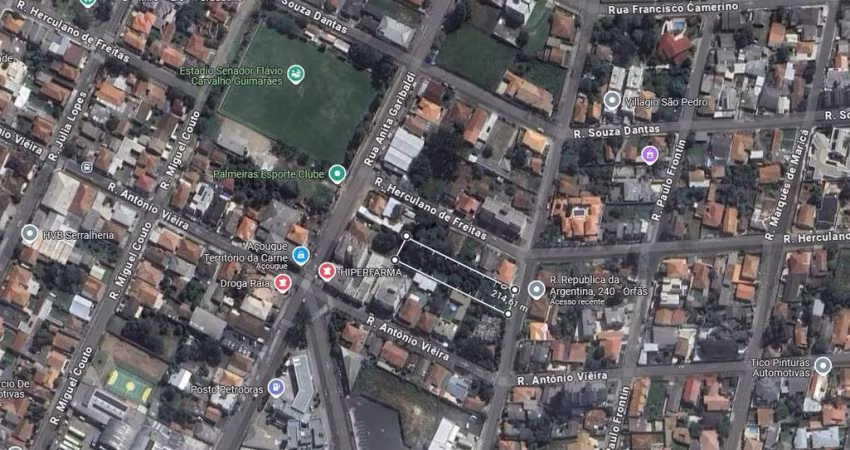 Terreno à venda, 1246.60 m2 por R$1000000.00  - Orfas - Ponta Grossa/PR