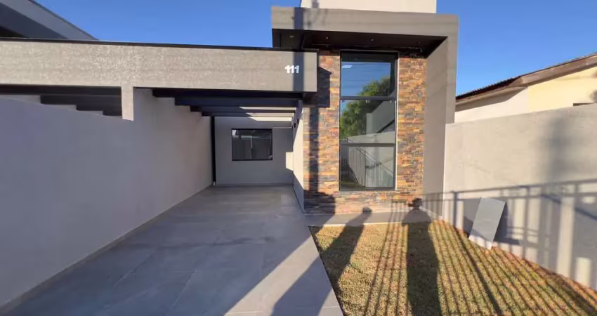 Casa residencial com 3 quartos  à venda, 62.00 m2 por r$360000.00  - cara-cara - ponta grossa/pr