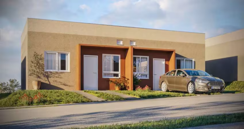 Casa residencial com 2 quartos  à venda, 40.98 m2 por r$220000.00  - uvaranas - ponta grossa/pr