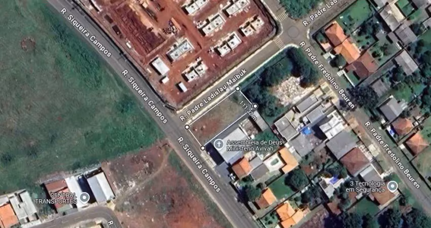 Terreno à venda, 558.00 m2 por r$650000.00  - cara-cara - ponta grossa/pr