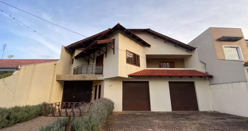 Casa comercial com 5 quartos  para alugar, 300.00 m2 por r$4800.00  - oficinas - ponta grossa/pr