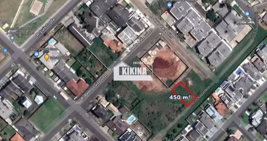 Terreno à venda, 450.00 m2 por R$300000.00  - Jardim Carvalho - Ponta Grossa/PR