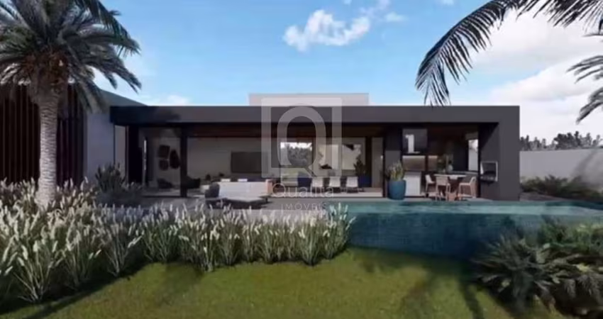 Casa projeto moderno à venda no Condomínio Alphaville Nova Esplanada em Votorantim- SP